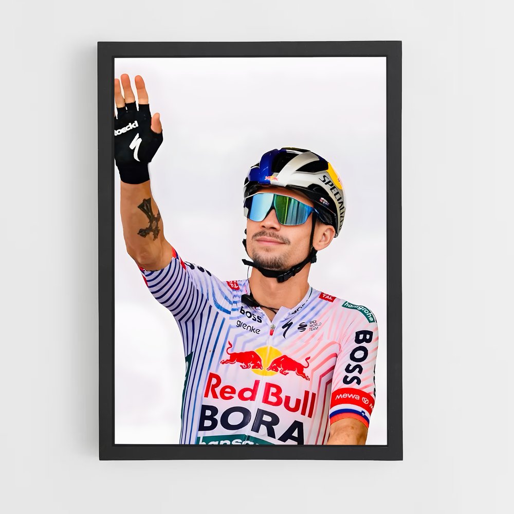 Poster Le Champion du Vent – affiche Cyclisme (vue 2)